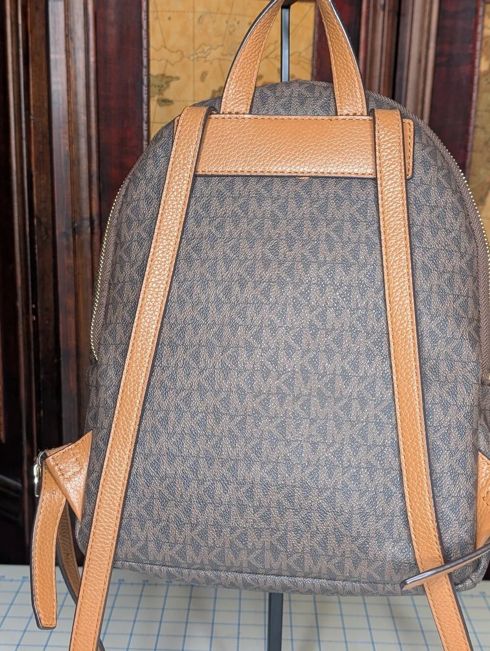 Michael Kors Erin Medium Signature Logo Backpack